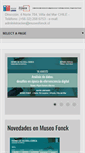 Mobile Screenshot of museofonck.cl